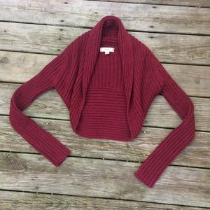 Adorable crop cardigan sweater